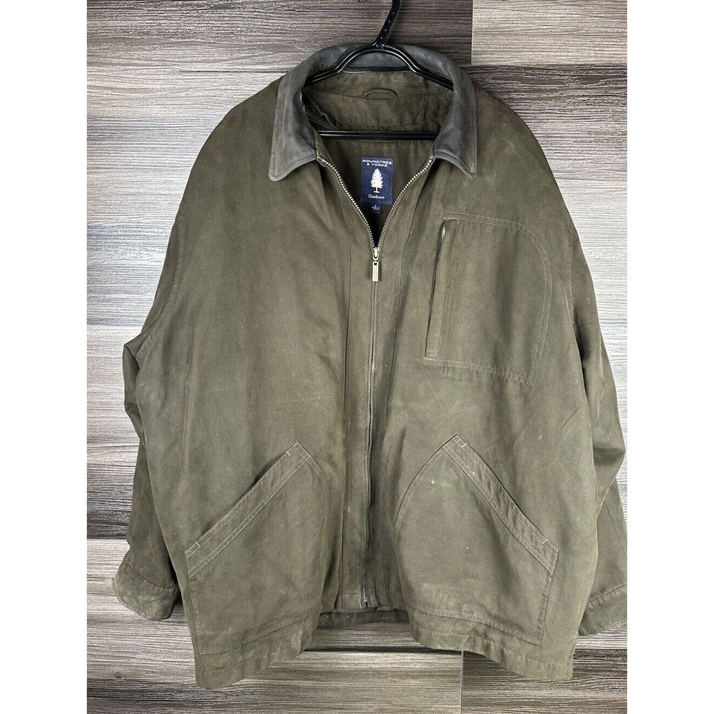 RoundTree and York Outdoor Coat with Removable Liner Size Large‎